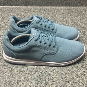 Travis Mathew The Daily 2.0 Knit Shoes Heather Provincial Blue | Men’s Size 11.5